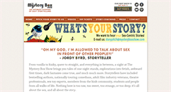 Desktop Screenshot of mysteryboxshow.com